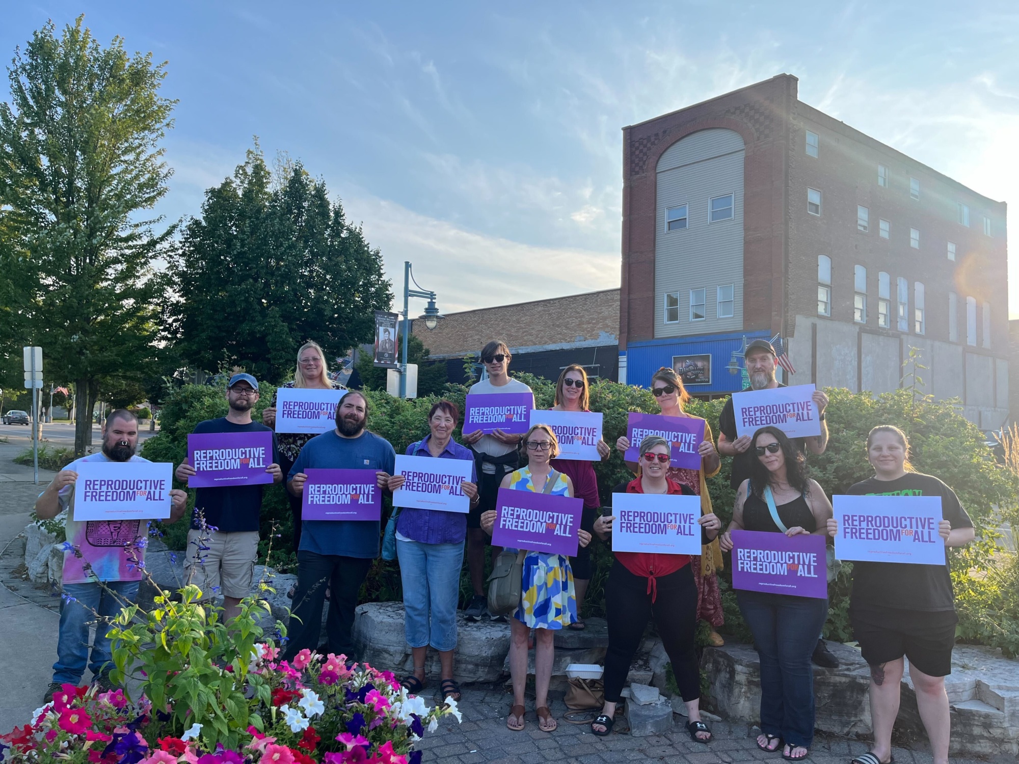 Michigan reproductive rights advocates